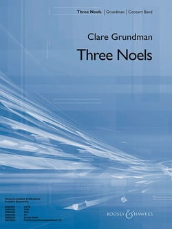 Three noels ( for band and choir ) concert band-partition+parties separees
