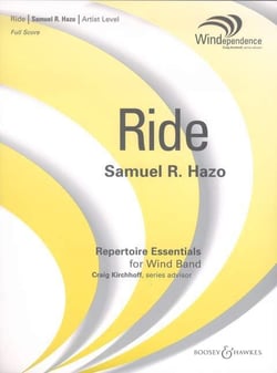 Ride concert band/harmonie/fanfare-partition+parties separees