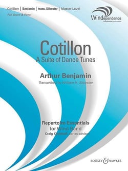 Cotillon concert band/harmonie/fanfare-partition+parties separees