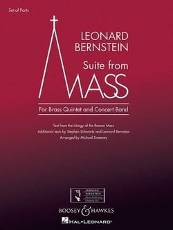 Suite from mass concert band/harmonie/fanfare-partition+parties separees