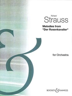 Der rosenkavalier (the knight of the rose) orchestre-partition+parties separees