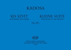 Pal jardanyi : kleine suite - piano quatre mains