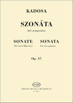 Pal jardanyi : sonate op. 37 - 2 pianos