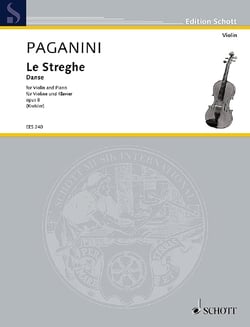 Streghe opus 8 violon