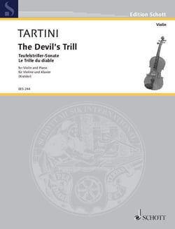 Sonate g (teufelstriller) violon