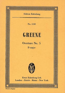 Overture no. 5 d major poche
