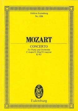Concerto per pf k 415 do (redlich) poche