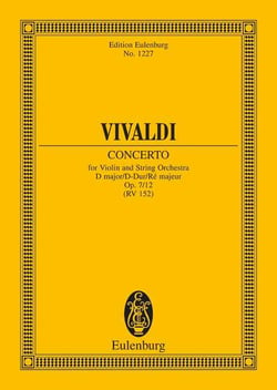 Concerto d major op. 7/12 rv 214 / pv 152 poche