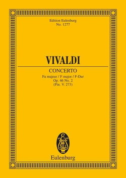Concerto f major op. 46/2 rv 569 / pv 273 poche