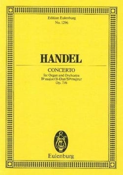 Organ concerto no. 12 b major op. 7/6 hwv 311 poche