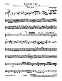 Concerto f-dur op. 64/4 rv 542 / pv 274
