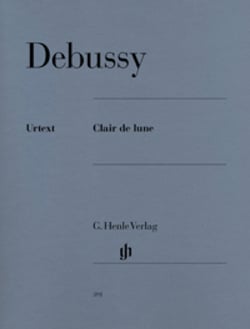 Claude debussy : clair de lune - piano