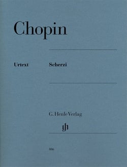 Frederic chopin : scherzi  - piano -  recueil