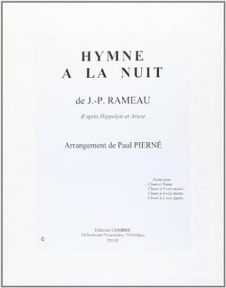 Hymne a la nuit --- chant et piano
