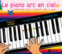 Le piano arc en ciel - Pour enfant dès 4 ans