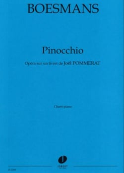 Pinocchio --- chant et piano - opera sur un livret de joel pommerat