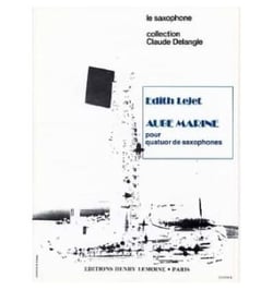 Aube Marine - partition saxophone