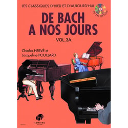 De Bach à nos jours Volume 3A - partition piano