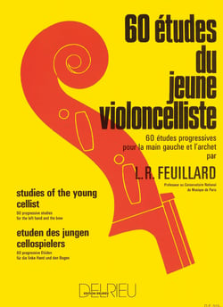 60 Études du Jeune Violoncelliste - partition violon
