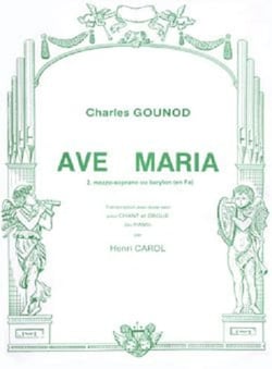 Ave maria n2 --- voix moyenne et piano