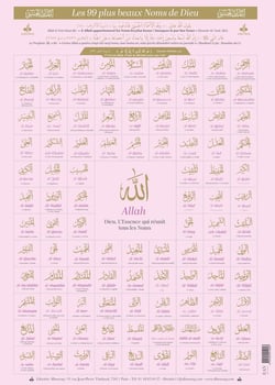 Les 99 plus beaux noms de Dieu