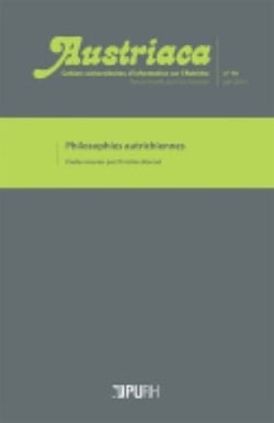Austriaca, n° 78/juin 2014 : Philosophies autrichiennes