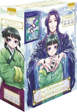 Les carnets de l'apothicaire : coffret Tomes 1 à 3