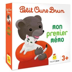 Jeu petit ours brun - Mon premier memo