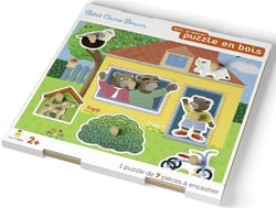 Puzzles de Petit Ours Brun pour les 1 à 3 ans, activité Popi à télécharger