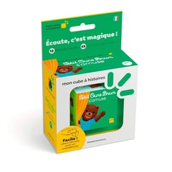 Mon cube à histoires - Petit Ours Brun s'amuse : 12 histoires à écouter. Dès 3 ans.