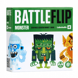 Battle flip monstres - Jeu de société enfant - Neoludis