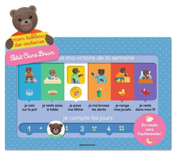 Petit Ours Brun - Mon tableau des petites victoires