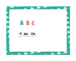 L'école des pandas - Mes lettres aimantées pour apprendre à lire