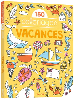 150 coloriages - Vacances