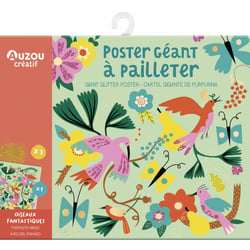 Poster géant à pailleter