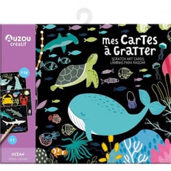 Mes cartes à gratter - Océan NED