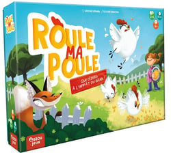 Roule ma poule - Jeu de société enfant - Auzou Editions