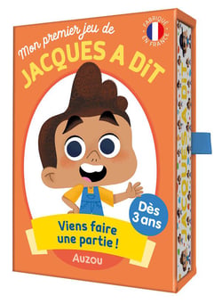 Mon premier jeu de Jacques a dit - Jeu de société enfant - Auzou Editions