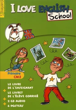 I love english school - kit enseignant vert - primaire cm2