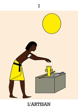 Jeu de tarot kamit