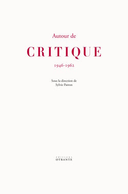 Autour de "critique" - 1946-1962