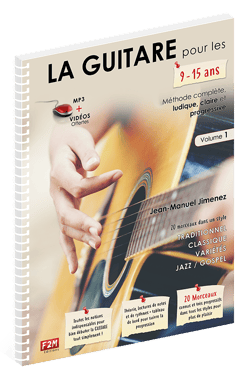La guitare pour les 9-15 ans tome 1