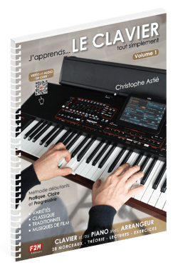 J'apprends le clavier tout simplement - Volume 1 - Méthode clavier - débutant