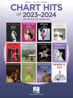 Chart Hits of 2023-2024 - Piano / Vocal / Guitar 