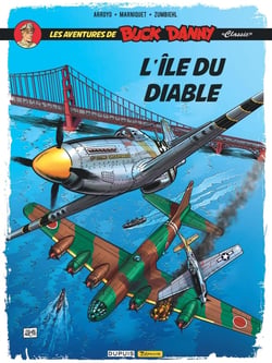 Les aventures de « Buck Danny » Classic Tome 4 : l'île du diable