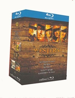 Coffret Western - La conquête de l'Ouest + Pale Rider + Rio Bravo + La horde sauvage + La prisonnière du désert
