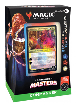Magic the Gathering Deck Commander - Commander Masters : Groupe de Planeswalkers