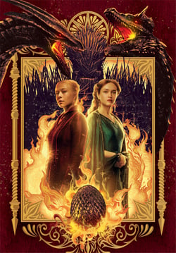Puzzle Compact 1000 pièces - House of the Dragon - Clementoni