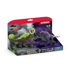 Figurines Lynx des Ténèbres vs Broyeur de Pierre - Schleich