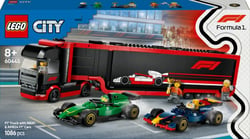 LEGO® 60445 - Camion de F1® avec voitures de F1® RB20 et AMR24 - City Formula 1